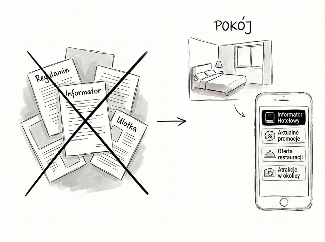 Porządek informacyjny - regulaminy i informatory w jednym kafelku LinkHo